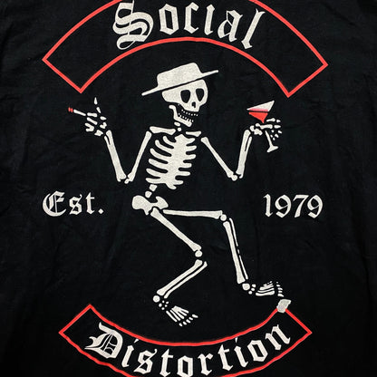 Social Distortion "Skelly" Graphic Punk Rock Band T-shirt XS