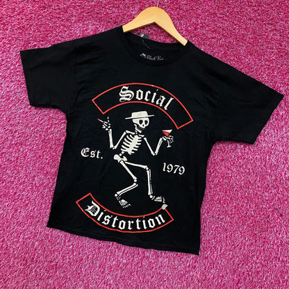 Social Distortion "Skelly" Graphic Punk Rock Band T-shirt XS