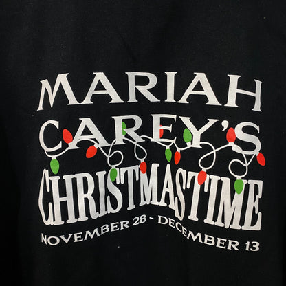 Mariah Carey "Christmastime" Graphic Pullover Hoodie XL