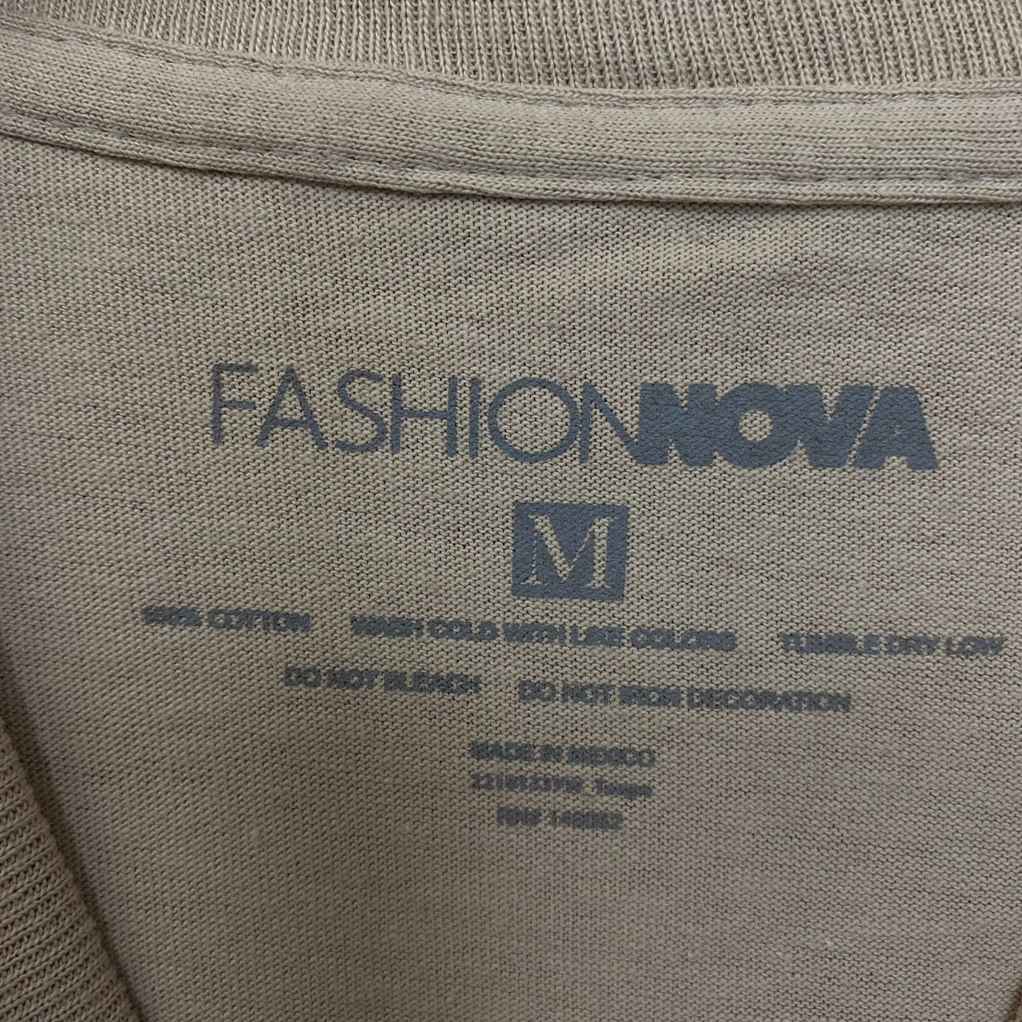 Fashion Nova Wreaking Havok Teddy Bear Graphic T-Shirt Medium