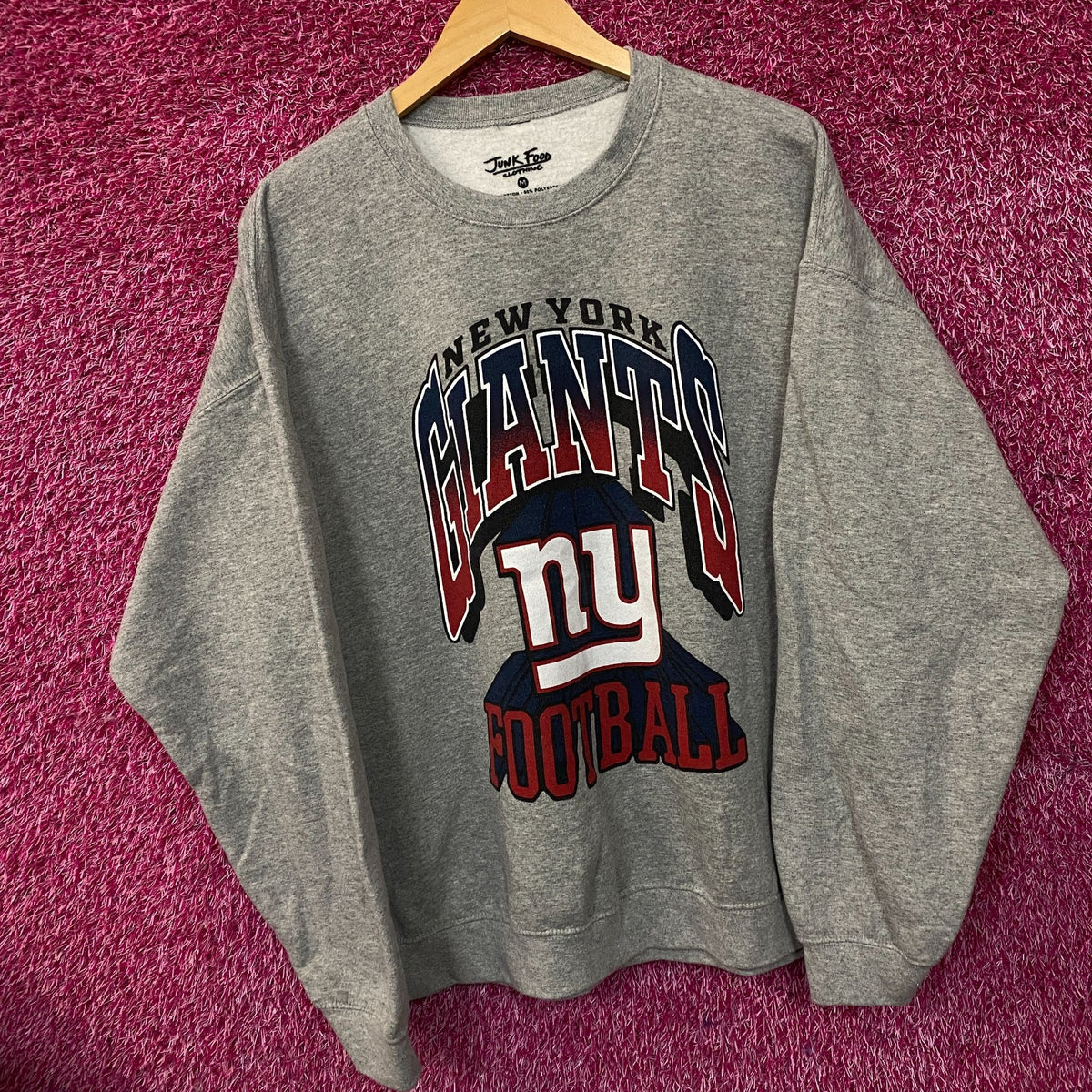 Junk Food New York Giants Crewneck sweater size Medium