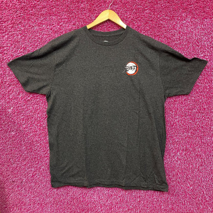 Demon Slayer Kimetsu No Yaiba Logo Anime T-Shirt Size XL
