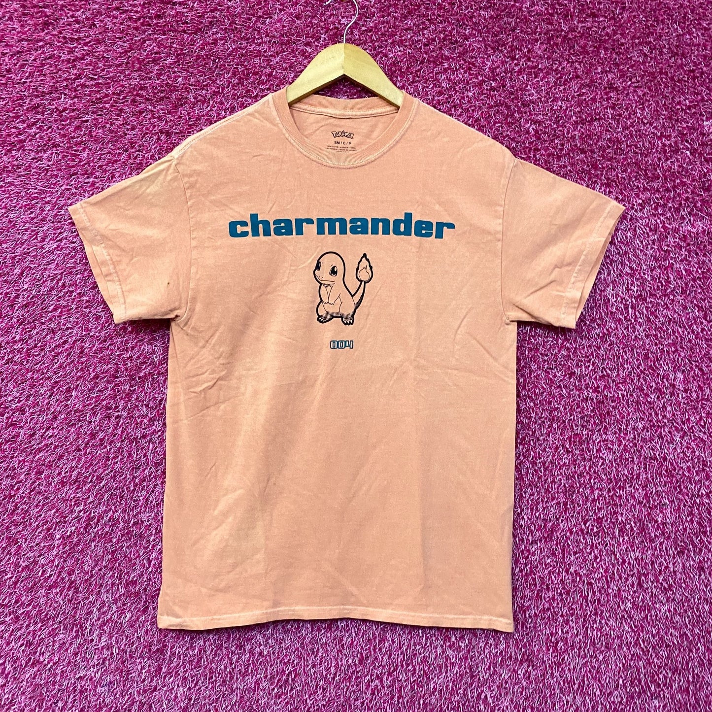 Pokemon Charmander Evolutions Graphic Design T-Shirt SM
