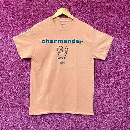 Pokemon Charmander Evolutions Graphic Design T-Shirt SM