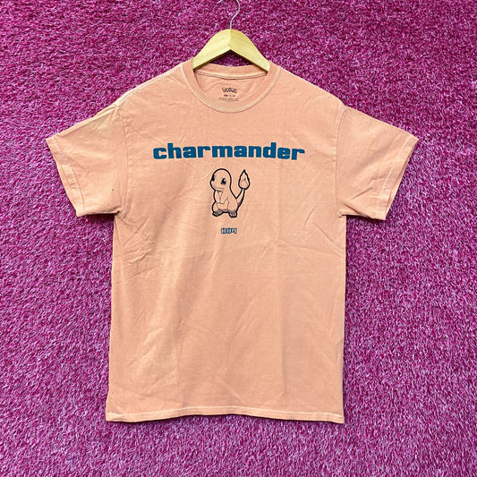 Pokemon Charmander Evolutions Graphic Design T-Shirt SM