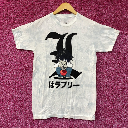 Death Note Chibi L Is Lovely Anime T-Shirt Small