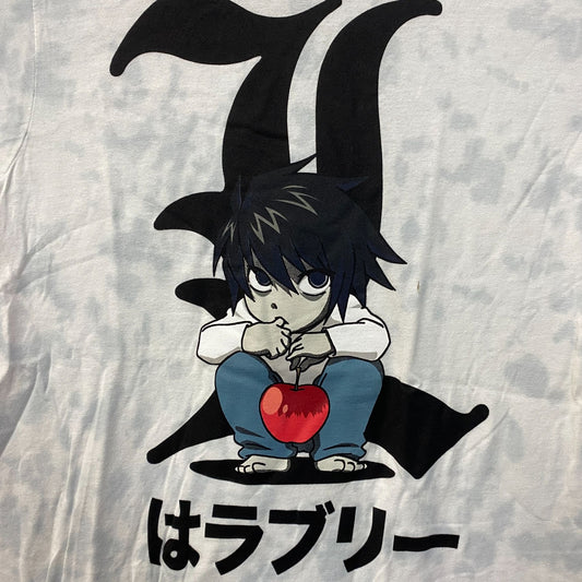 Death Note Chibi L Is Lovely Anime T-Shirt Small
