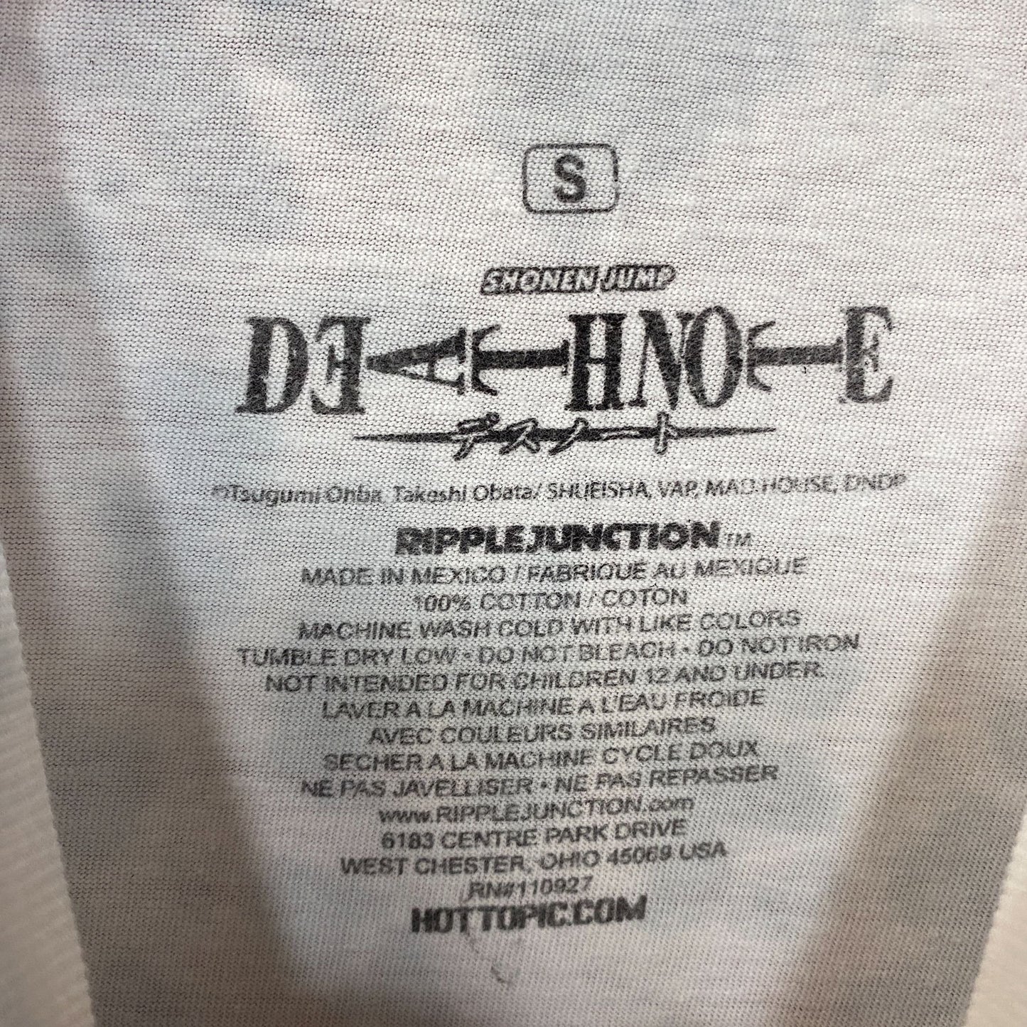 Death Note Chibi L Is Lovely Anime T-Shirt Small