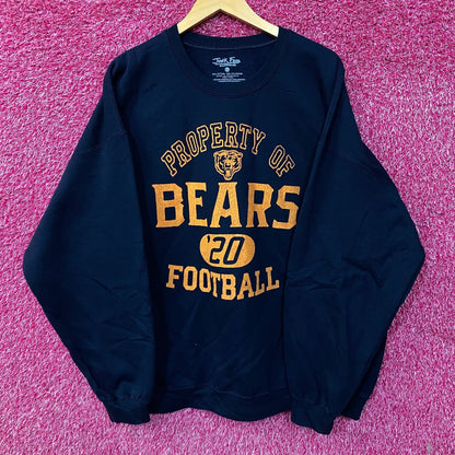 Junk Food Chicago Bears Property of Flea Market Crewneck Sweatshirt XL