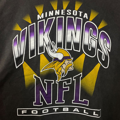 Junk Food Clothing NFL Minnesota Vikings Chrome Flea Market Tee 2XL