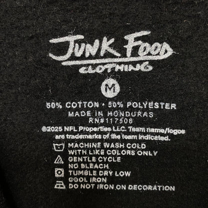 Junk Food Clothing Miami Dolphins Helmet Logo Crewneck Sweatshirt Medium