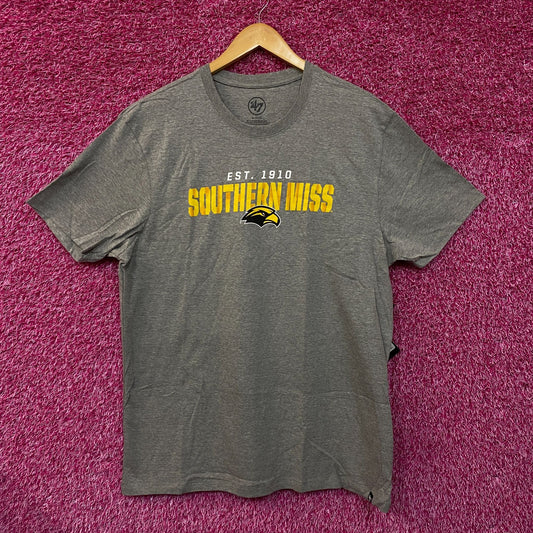 Southern Miss College Football Grey Tshirt size Extra Large