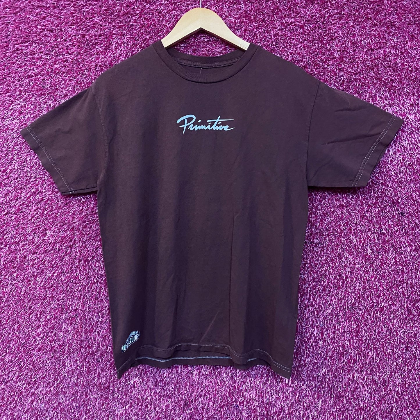 Primitive x My Hero Academia All Might Anime T-shirt Small