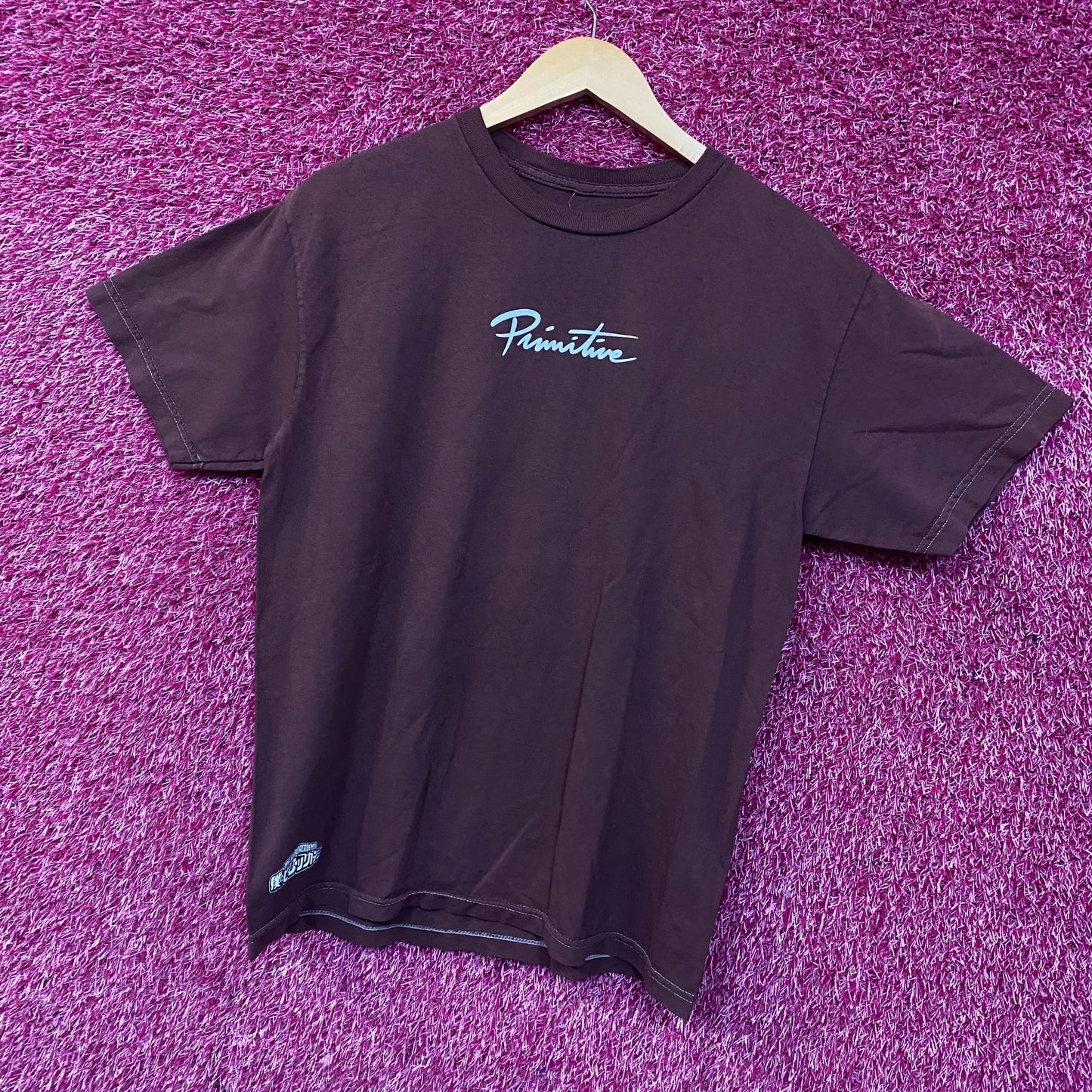 Primitive x My Hero Academia All Might Anime T-shirt Small