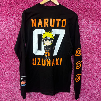 Naruto Uzumaki  X Tokidoki long sleeve anime t-shirt size medium