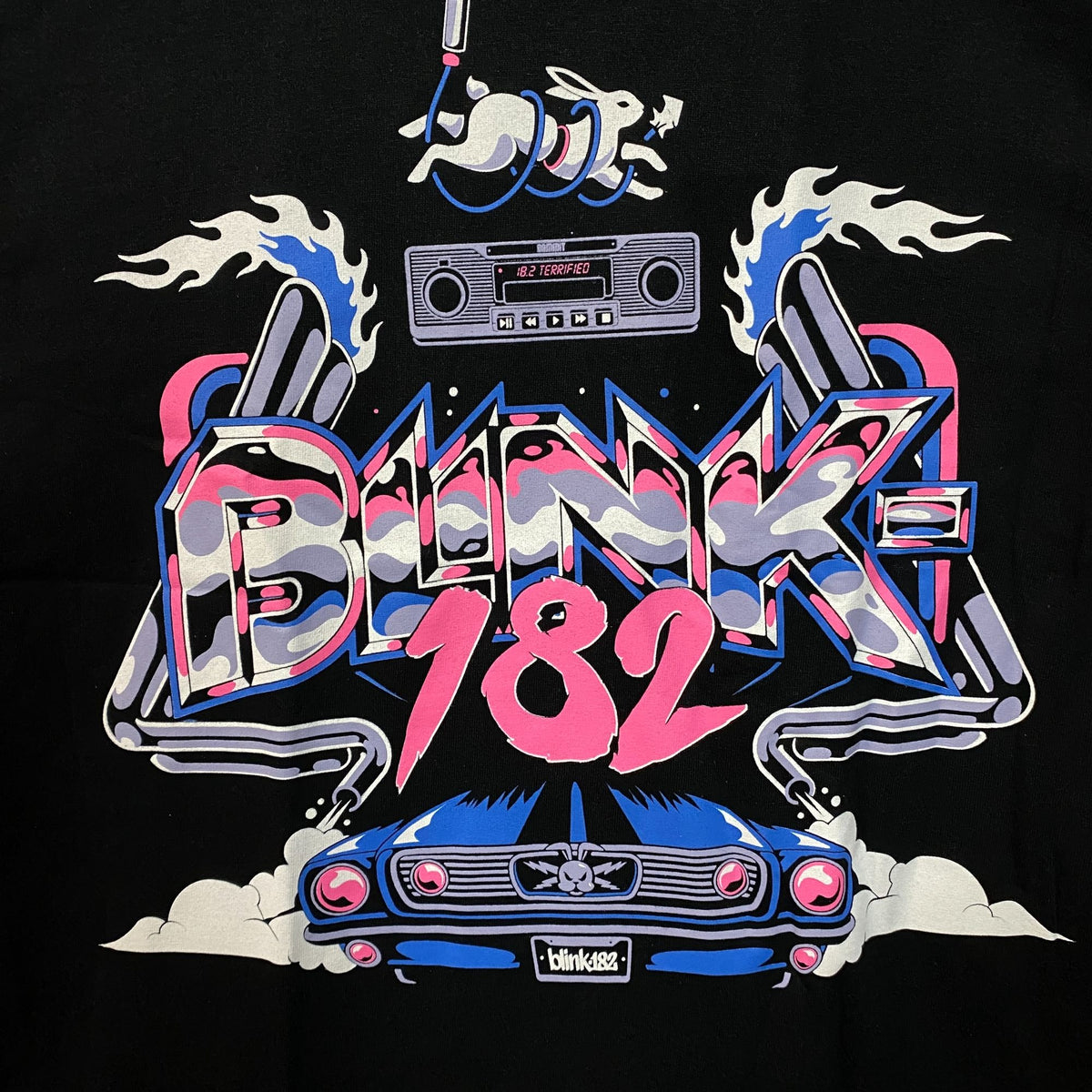 Blink-182 "Midnight Highway" Pop Punk T-Shirt Medium