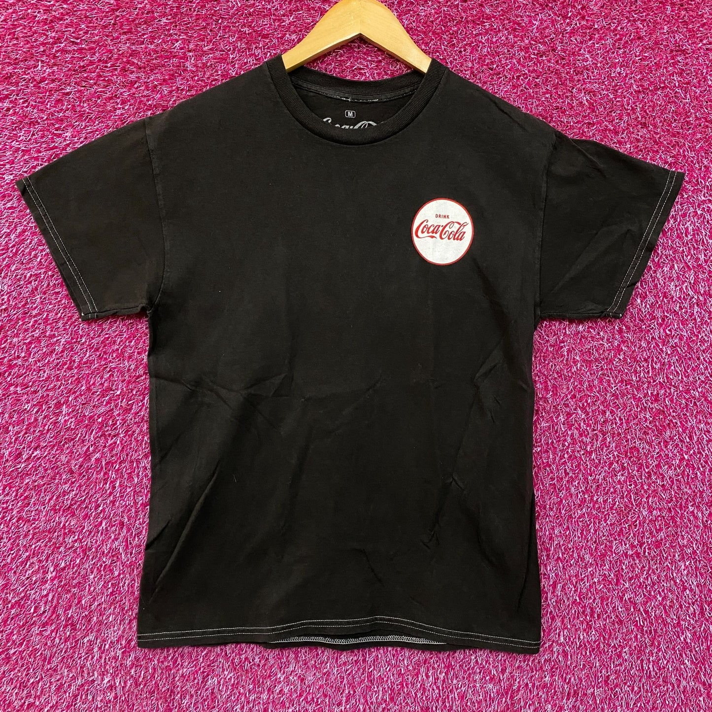 Coca- Cola Drink Promo Vintage-Style T-Shirt size Medium