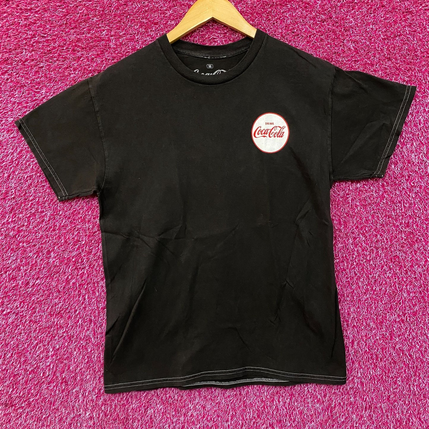 Coca- Cola Drink Promo Vintage-Style T-Shirt size Medium