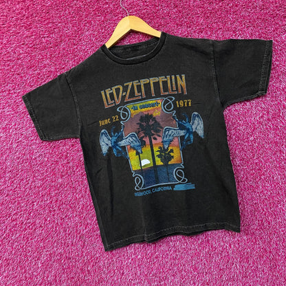 Led Zeppelin In Concert 1977 Rock Band T-Shirt Extra Small