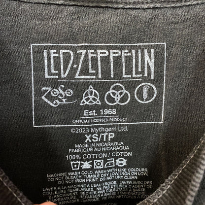 Led Zeppelin In Concert 1977 Rock Band T-Shirt Extra Small