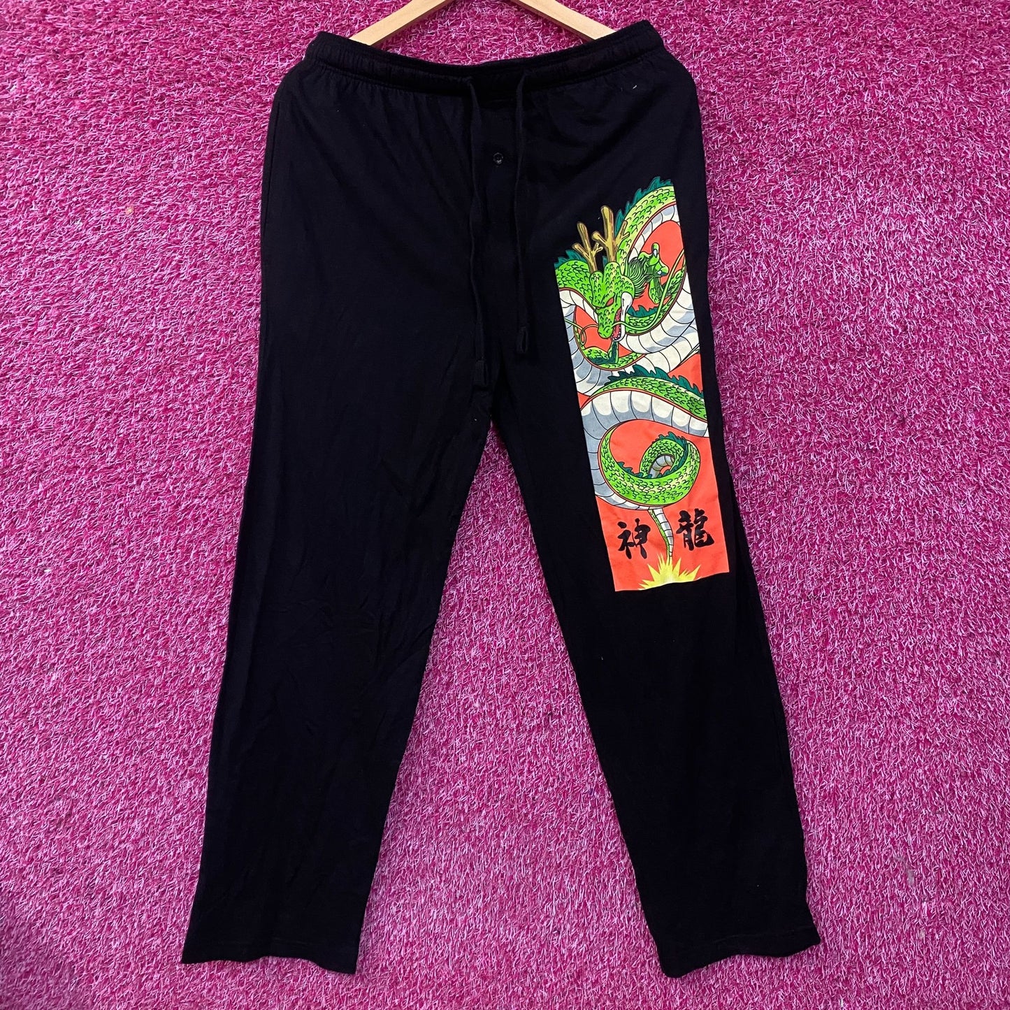 Dragon Ball Z Shenron Anime Graphic Sweatpants Small