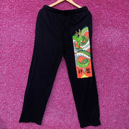 Dragon Ball Z Shenron Anime Graphic Sweatpants Small