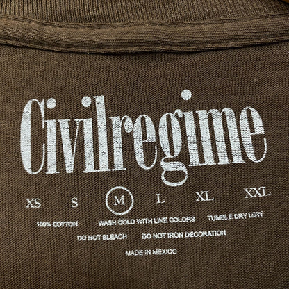 Civil Regime Butterflies Tshirt size medium