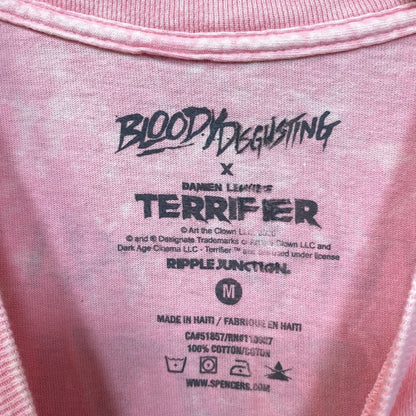 Bloody Disgusting X Terrifier Art The Clown T-Shirt Medium