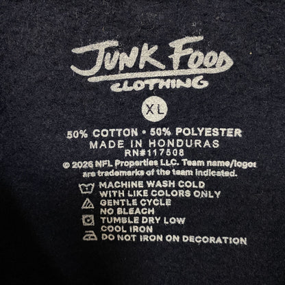 Junk Food Clothing Property of Dallas Cowboys '60 Football Flea Market Crew Fleece XL