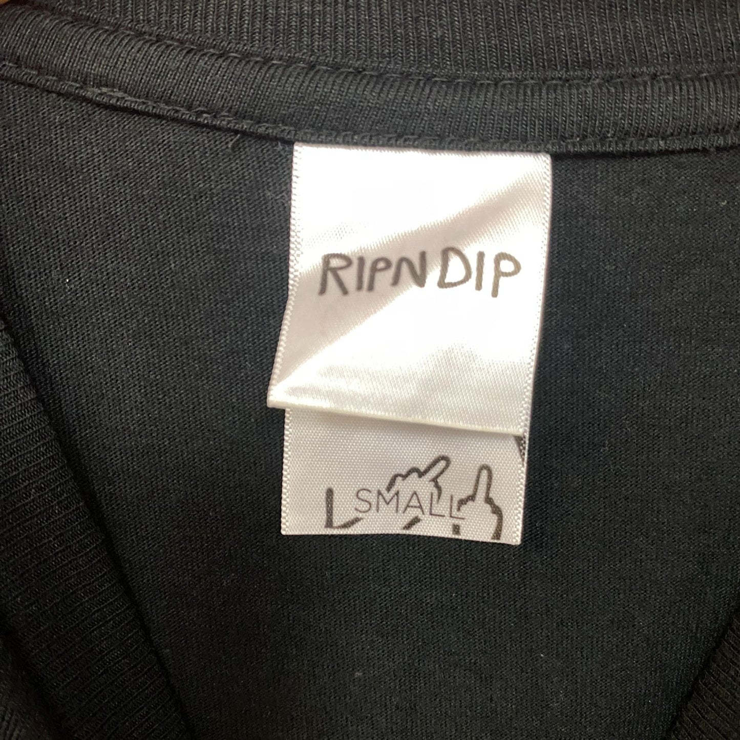 RIPNDIP Rave Graph Design T-Shirt Small