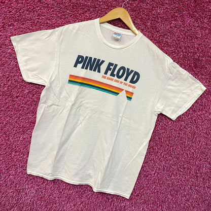 Pink Floyd Dark Side of The Moon Rock distressed Tshirt size Medium