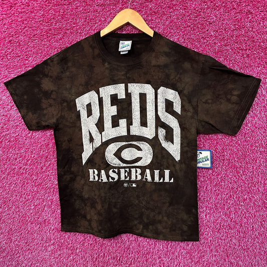 Cincinnati Reds Baseball Training Camp MLB Camo Tie Dye L
