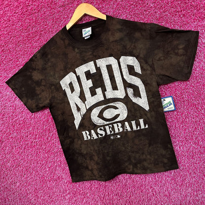 Cincinnati Reds Baseball Training Camp MLB Camo Tie Dye L