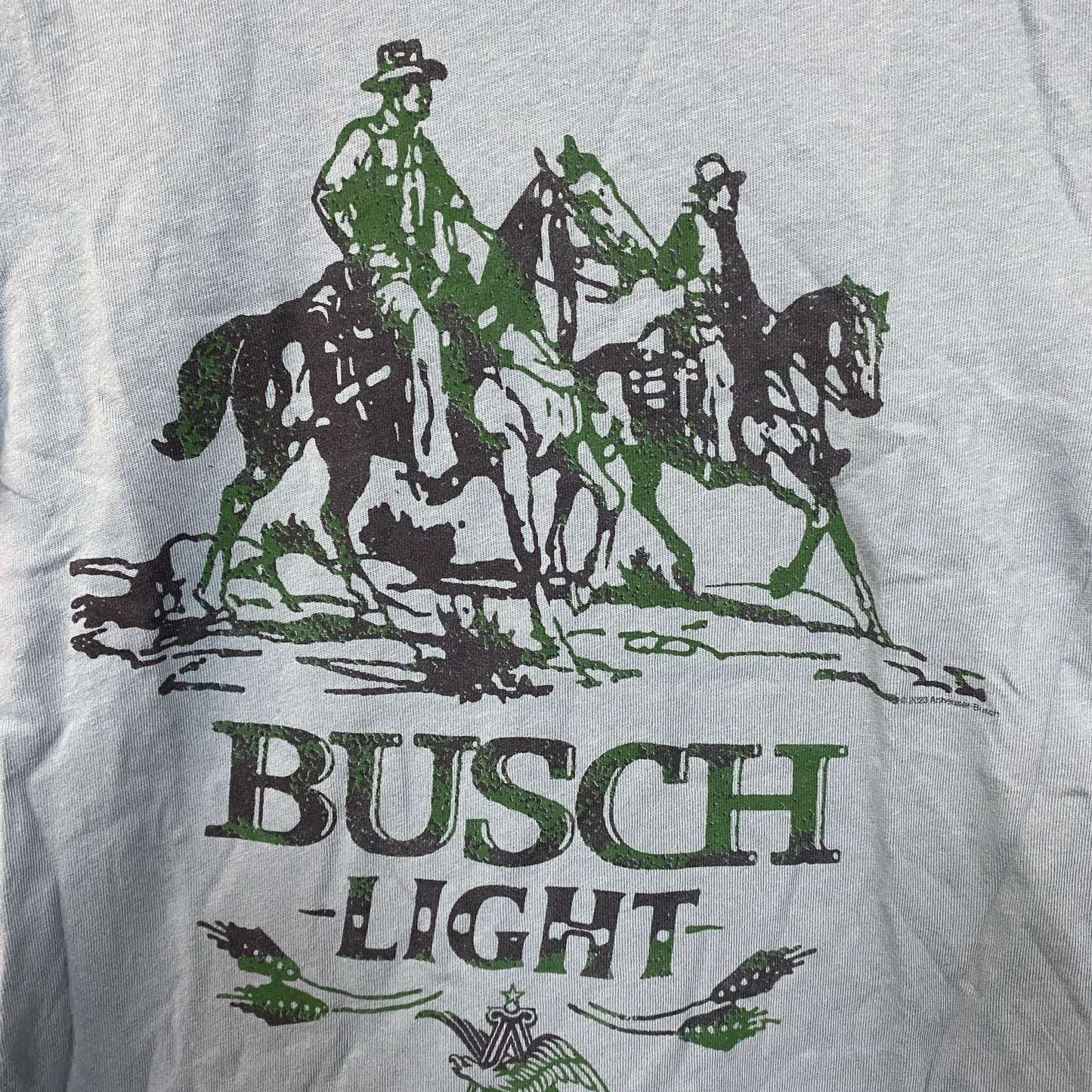 Junk Food Clothing Busch Light Vintage-Style T-Shirt XS