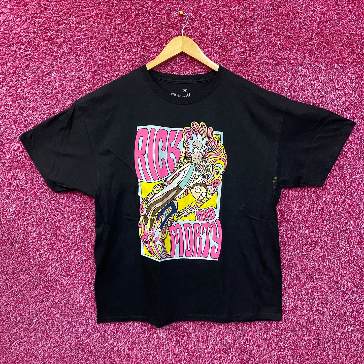 Adult Swim Rick & Morty Acid Trip T-Shirt XL