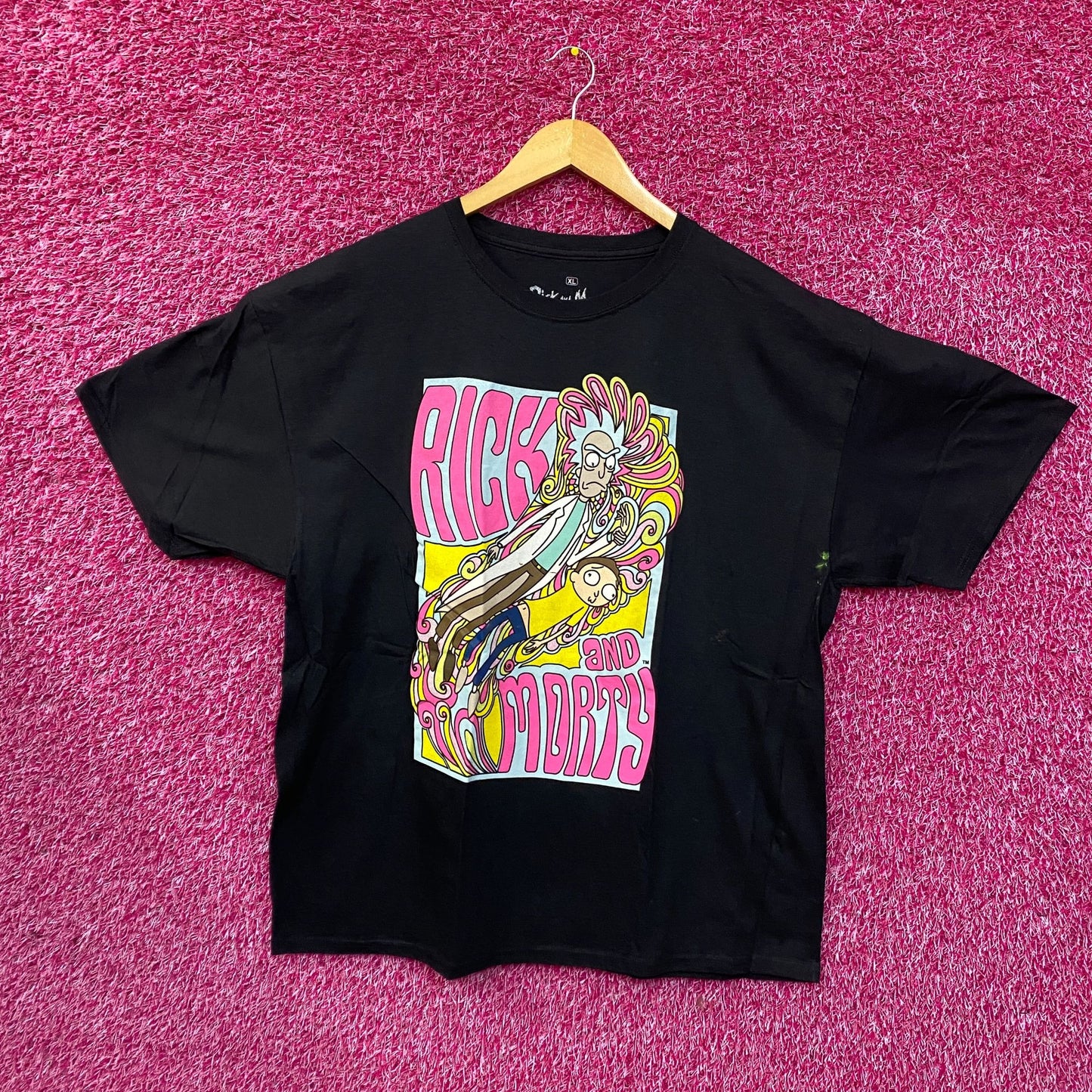 Adult Swim Rick & Morty Acid Trip T-Shirt XL
