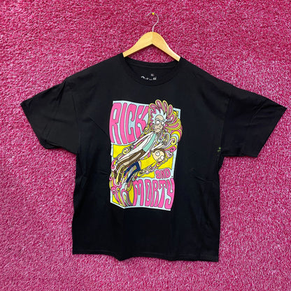 Adult Swim Rick & Morty Acid Trip T-Shirt XL