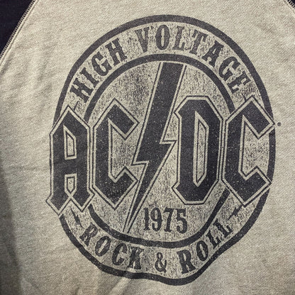 AC/DC High Voltage Logo Band Crewneck Sweatshirt size Large