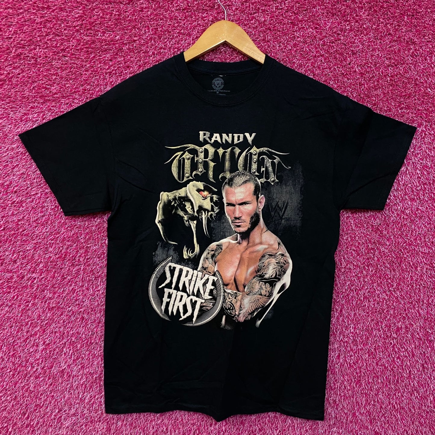 Randy Orton Strike First Wrestling Tshirt size medium