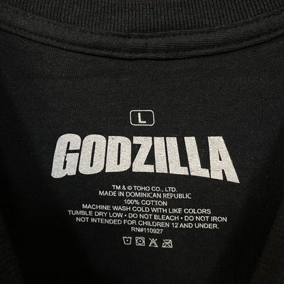 Godzilla World Devastation Tour Double Sided Tshirt size Large