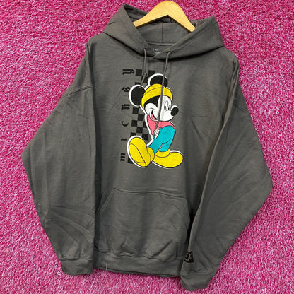 Neff x Disney Mickey Mouse Fisherman Cartoon Hoodie size XL