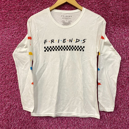 Friends the Television Series Logo Long Sleeve T-Shirt Small