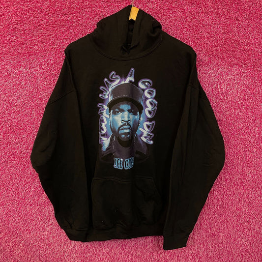 Ice Cube Today Was A Good Day Neon West Coast Rap Hoodie L