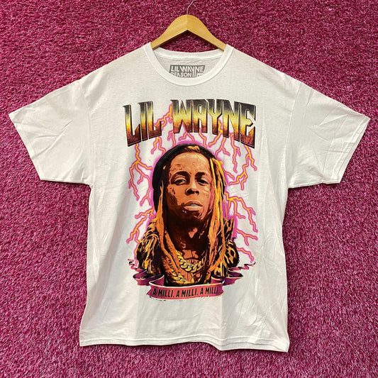 Reason Lil Wayne A Milli Graphic Design T-Shirt 1X