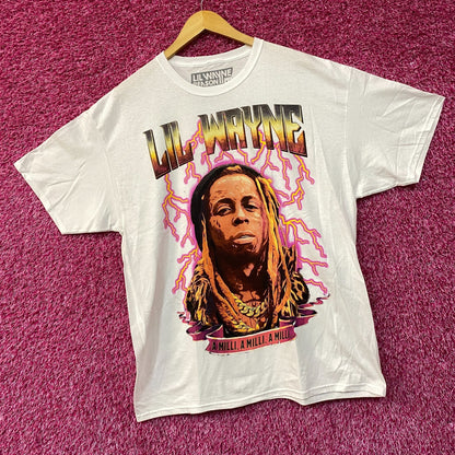 Reason Lil Wayne A Milli Graphic Design T-Shirt 1X