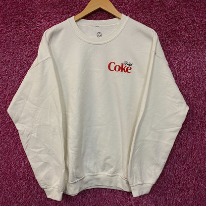 Drink Diet Coke! Crewneck Sweatshirt size Medium