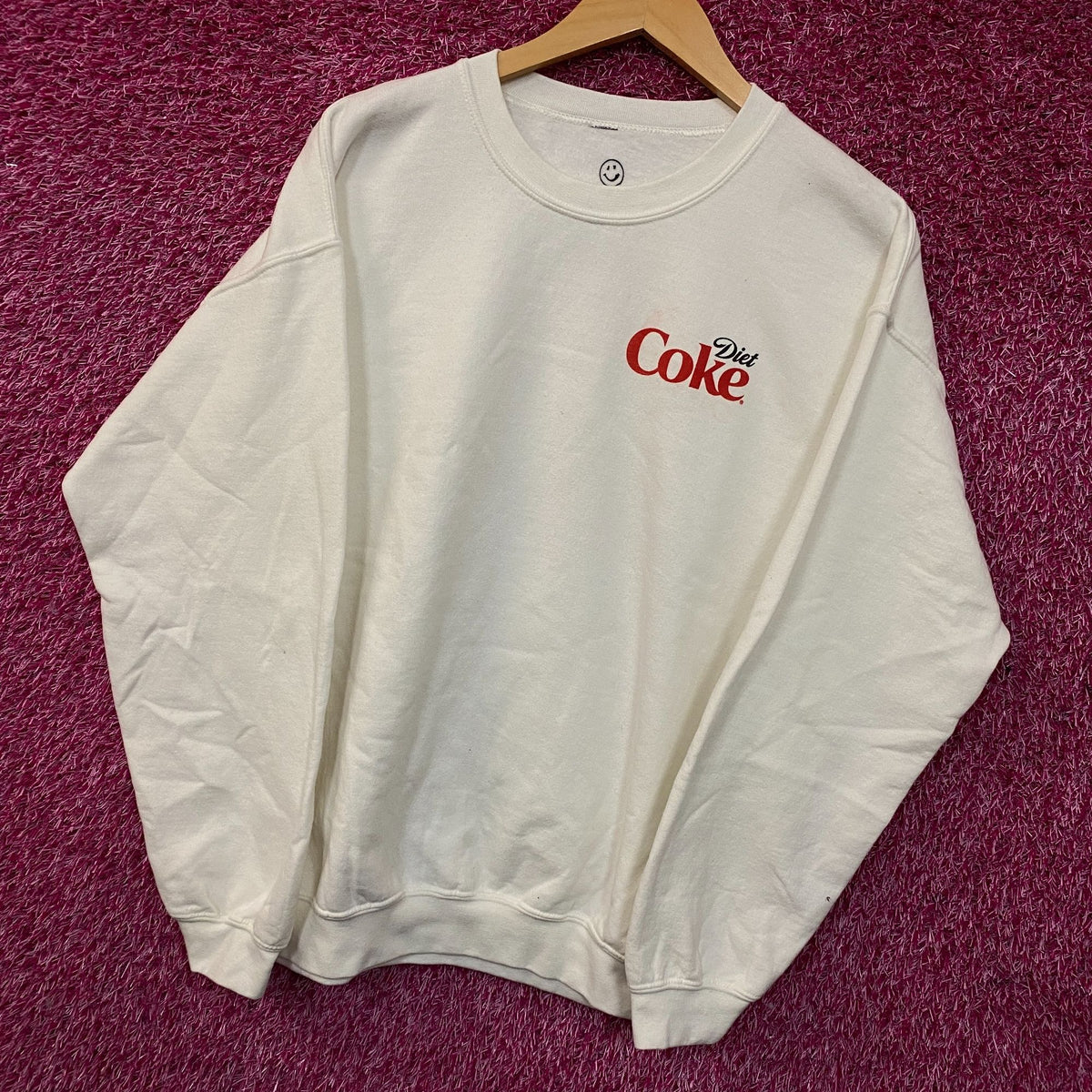 Drink Diet Coke! Crewneck Sweatshirt size Medium