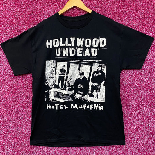 Hollywood Undead Hotel Kalifornia Nu Metal Band T-Shirt Large