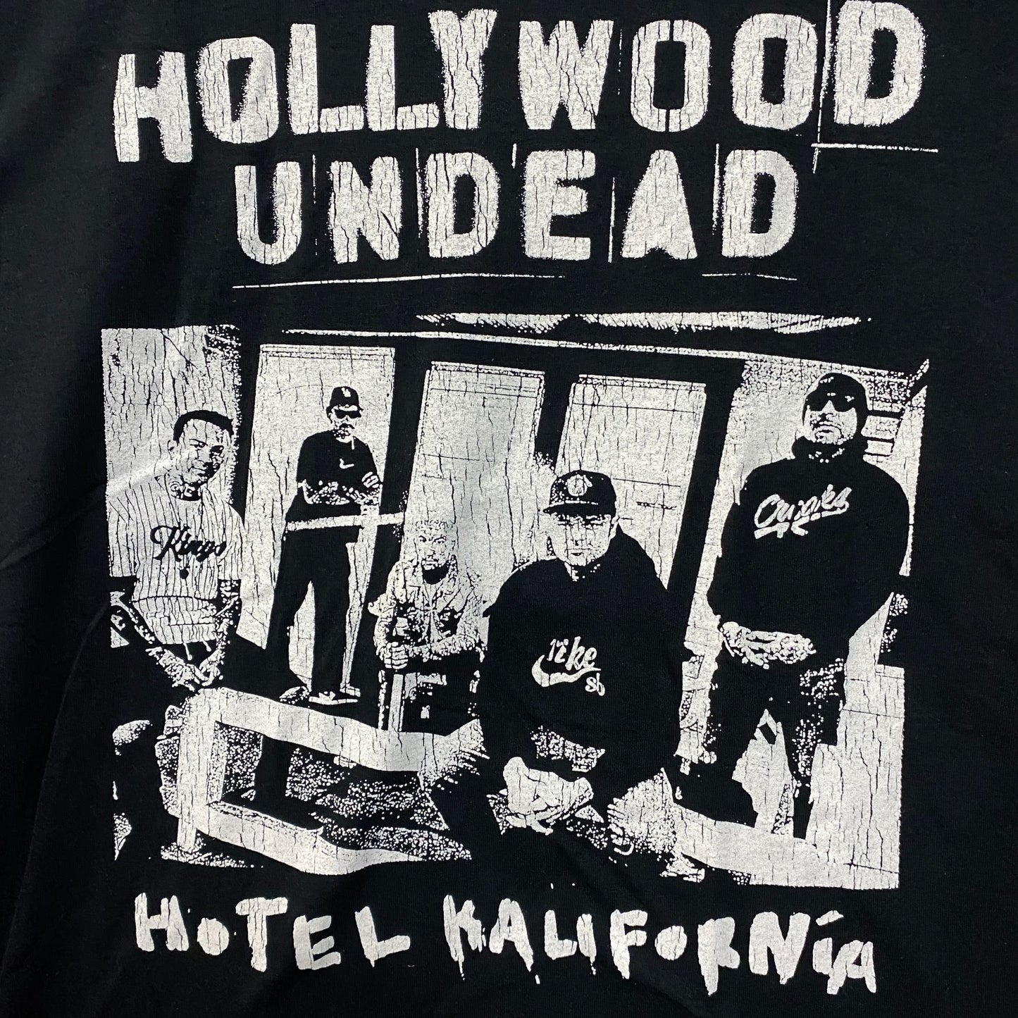 Hollywood Undead Hotel Kalifornia Nu Metal Band T-Shirt Large