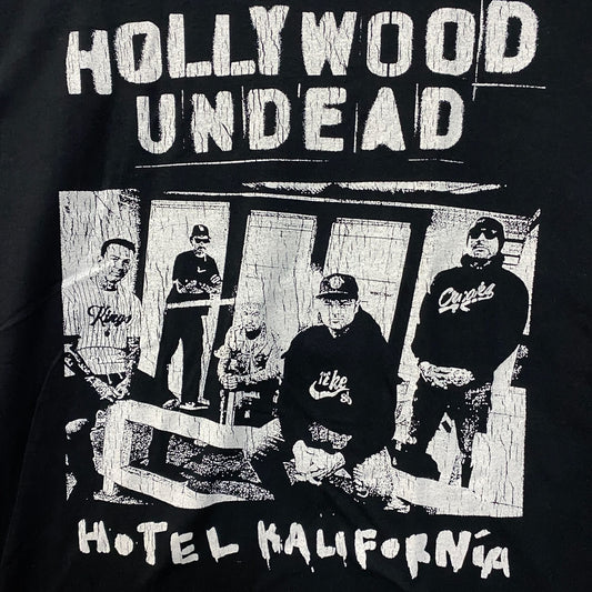 Hollywood Undead Hotel Kalifornia Nu Metal Band T-Shirt Large